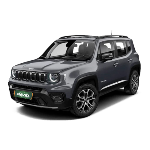 Jeep Renegade, Jeep Compass; VW TCross, GM Tracker Pavel Rent a Car Aluguel de Carros em